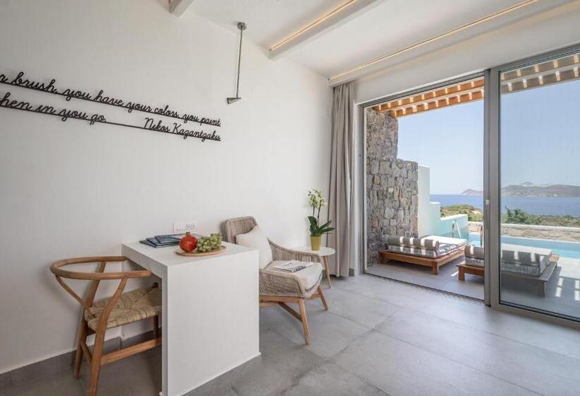 디럭스 스위트 바다 전망, Milos Sea Resort