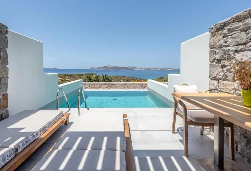 Deluxe Suite Sea View, Milos Sea Resort