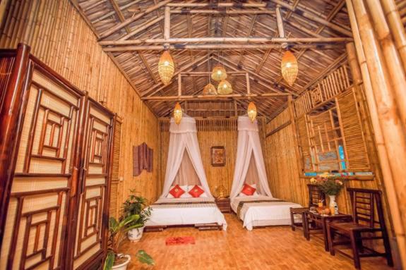 Standard bungalow mountain view, Tam Coc Rice Fields Resort