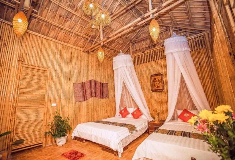 Family bungalow with view, Tam Coc Rice Fields Resort