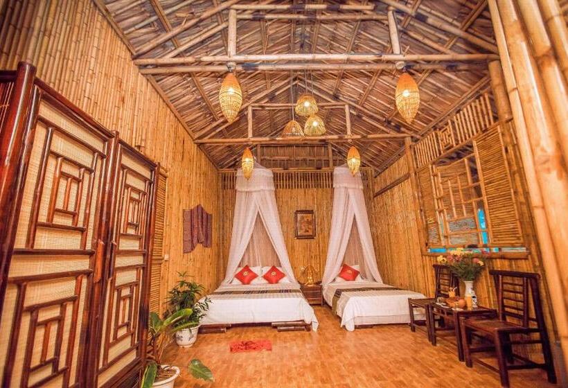 Family bungalow with view, Tam Coc Rice Fields Resort