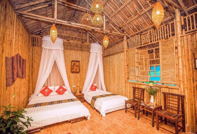 Family bungalow with view, Tam Coc Rice Fields Resort