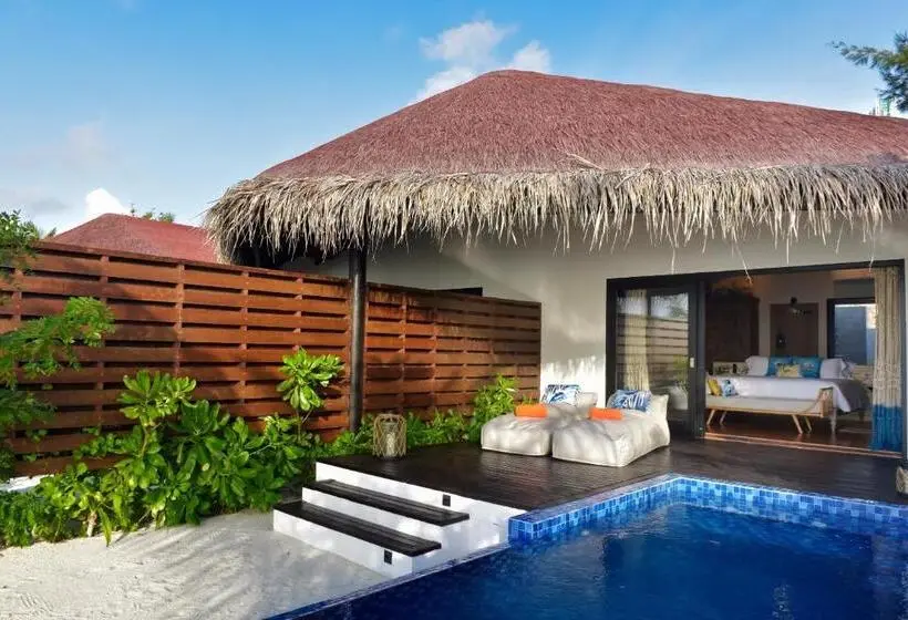 ویلای یک اتاق خوابه با استخر شنا, Grand Park Kodhipparu Maldives Child Stay & Eat Free Until 30 Nov 2024