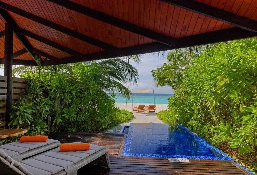 ویلای یک اتاق خوابه با استخر شنا, Grand Park Kodhipparu Maldives Child Stay & Eat Free Until 30 Nov 2024
