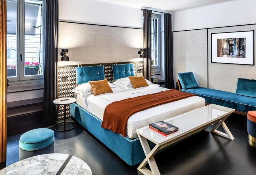 اتاق استاندارد با تخت بزرگ, Locanda Pandenus Brera