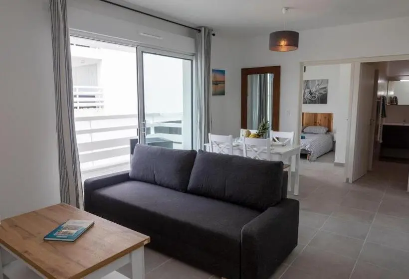 Huoneisto 1 Makuuhuone, My Hôtel Résidences   Port Leucate