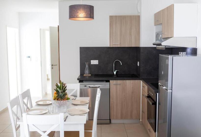 Апартаменты 2 Спальни с Террасой, My Hôtel Résidences Port Leucate