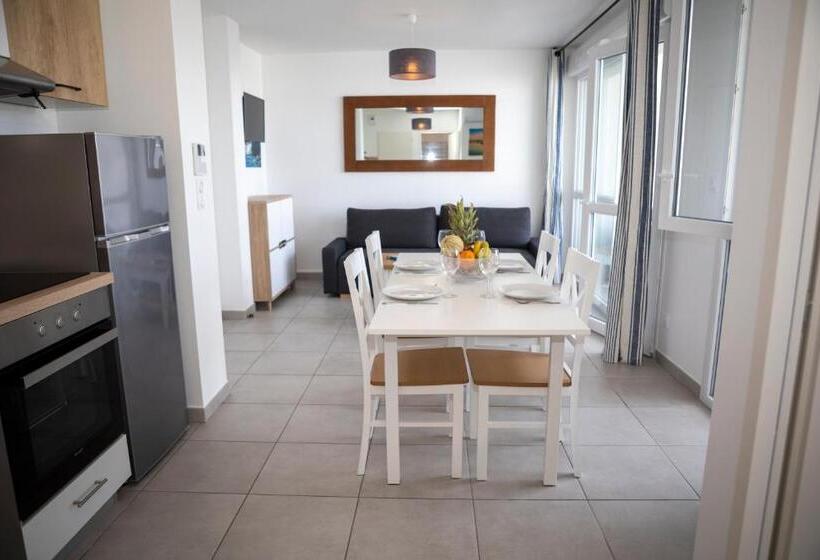 Апартаменты 2 Спальни с Террасой, My Hôtel Résidences   Port Leucate