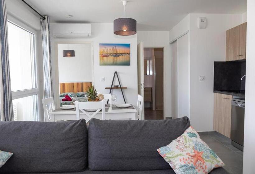 2 Bedrooms Apartment Lake View, My Hôtel Résidences Port Leucate