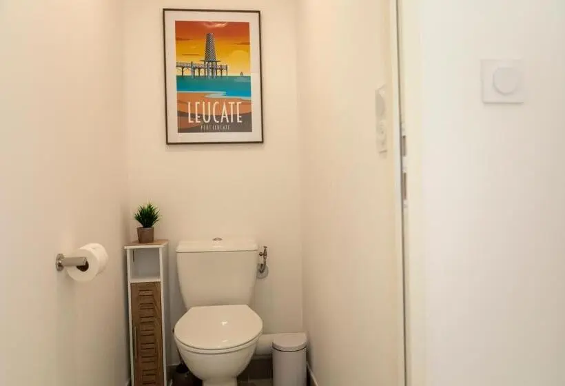 Deluxe-huoneisto 1 Makuuhuone, My Hôtel Résidences   Port Leucate