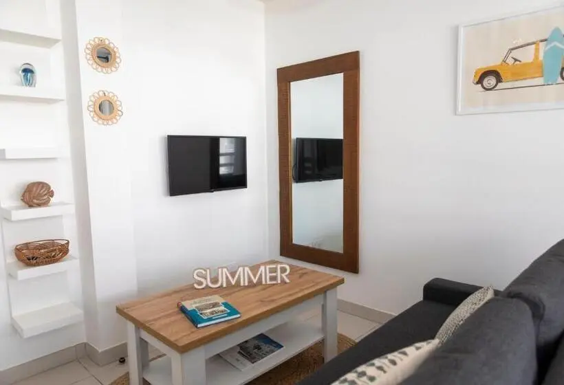 Huoneisto 1 Makuuhuone Puutarhanäkymä, My Hôtel Résidences   Port Leucate