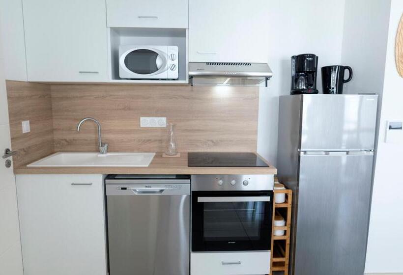 Апартаменты 1 Спальня Вид на Сад, My Hôtel Résidences Port Leucate