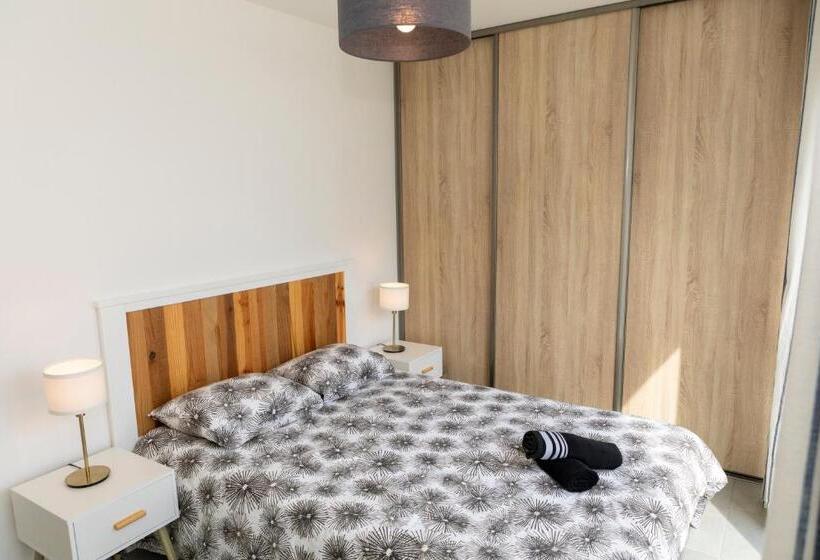 Апартаменты 2 спальни Вид на Сад, My Hôtel Résidences   Port Leucate
