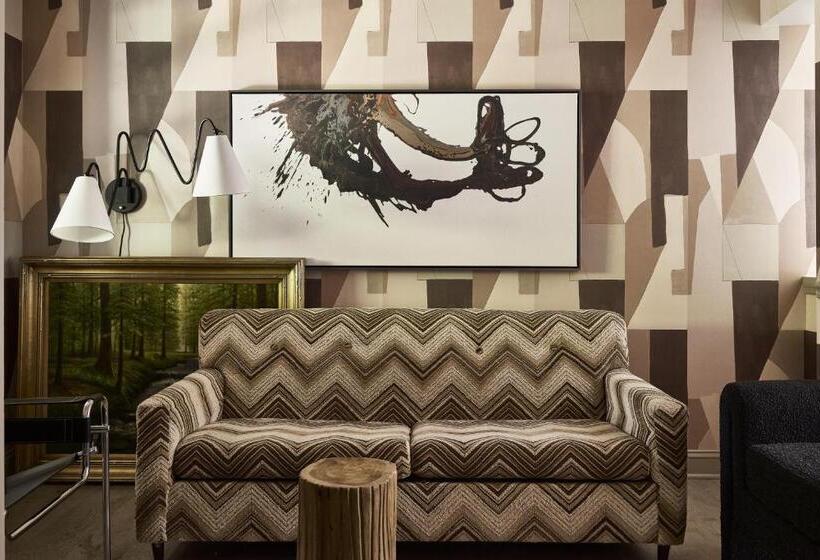 带大床的标准间, Blind Tiger Asheville