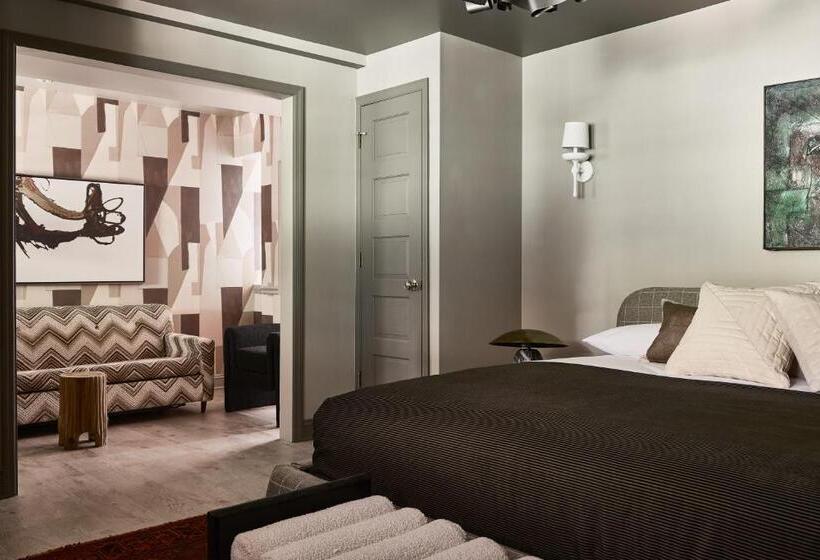 带大床的标准间, Blind Tiger Asheville