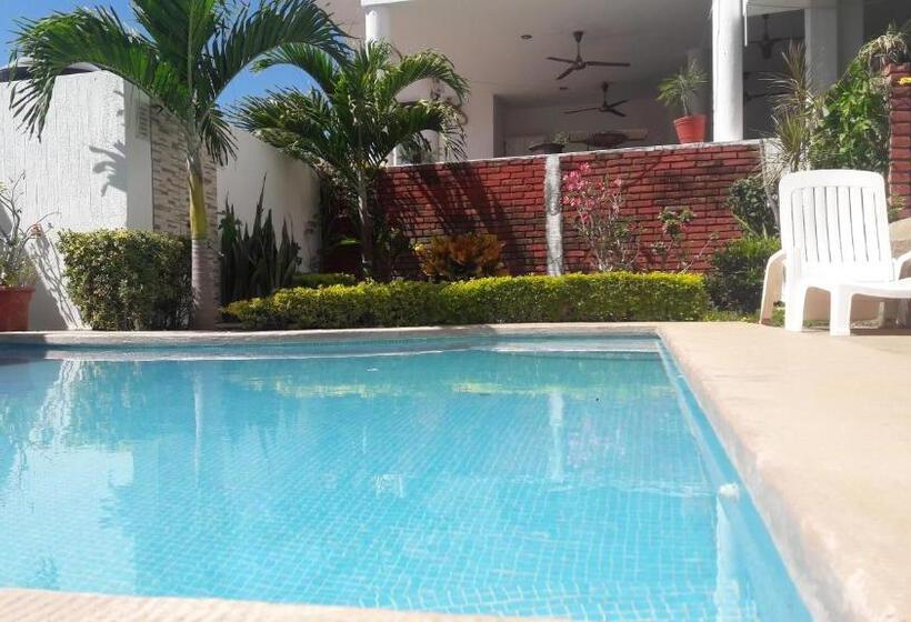 Standard-huone 2 Parivuodetta, Casa Chacala