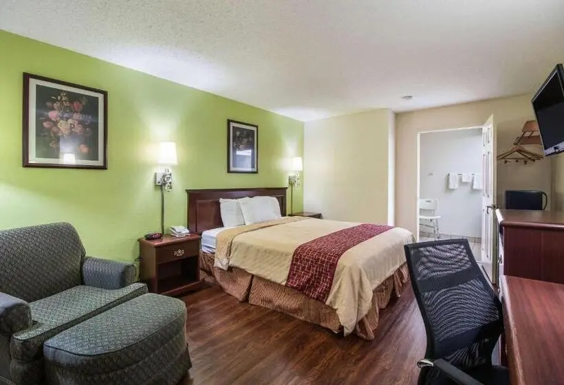 身障者適用キングサイズベッドルーム, Rodeway Inn