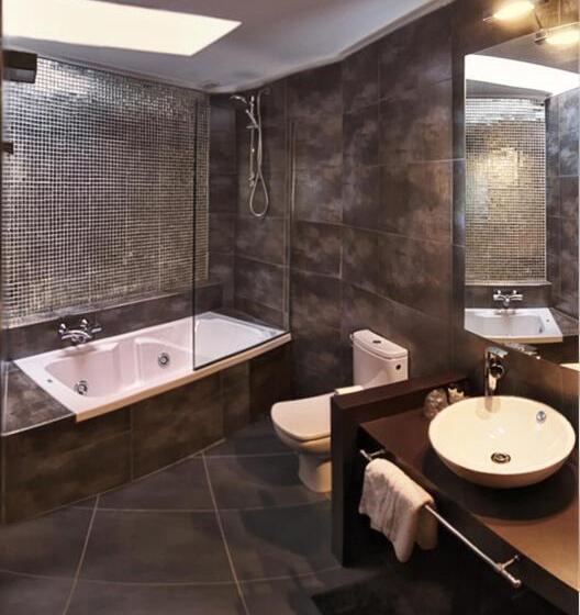 标准间带漩涡浴缸, Rural Plaza Mayor Chinchon