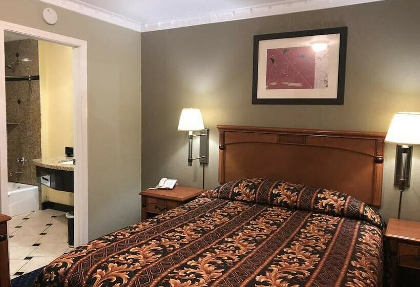 2ダブルベッドのスタンダードルーム, Western Village Inn Newly Renovated