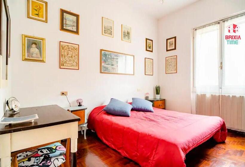 اتاق استاندارد با سرویس بهداشتی مشترک, Brixia Time Case In Villa Con Giardino