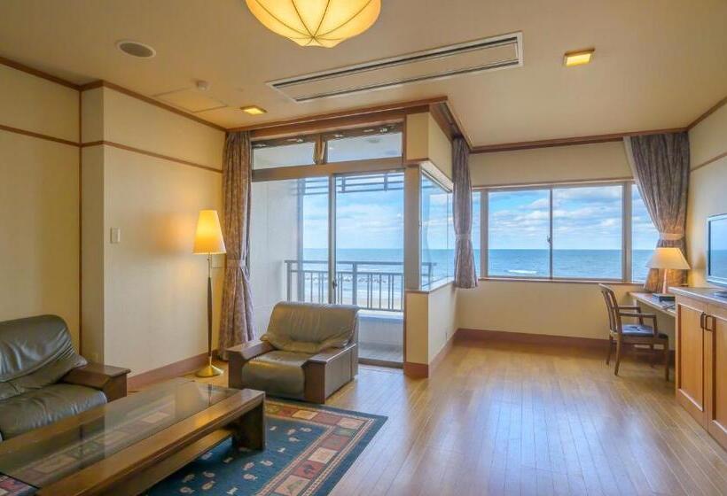 סוויטת דלוקס נוף לים, 竹屋ホテル