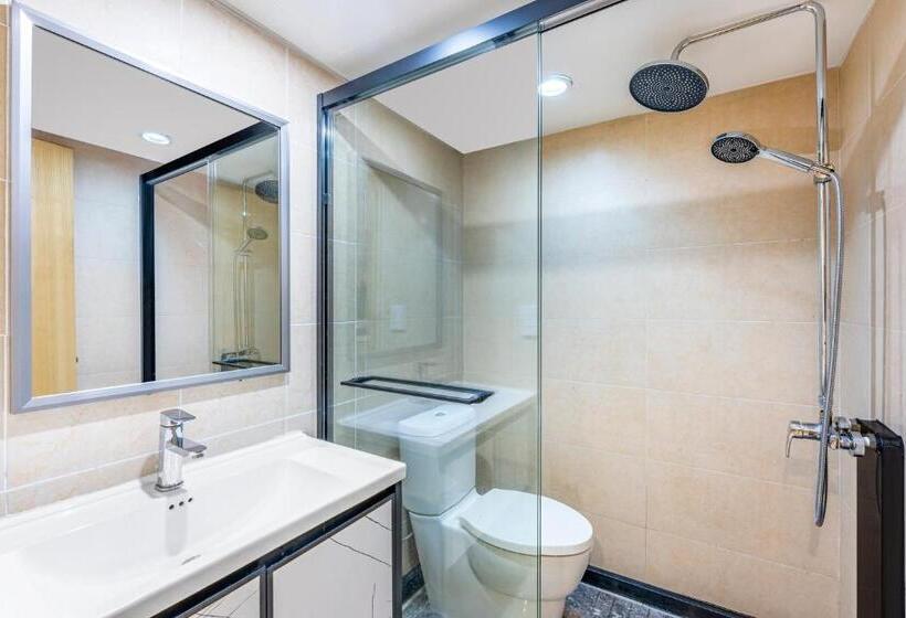 듀플렉스 스위트, Bene International Hotel Zhujiang New Town Us Consulate General Guangzhou Branch Free Shuttle Bus