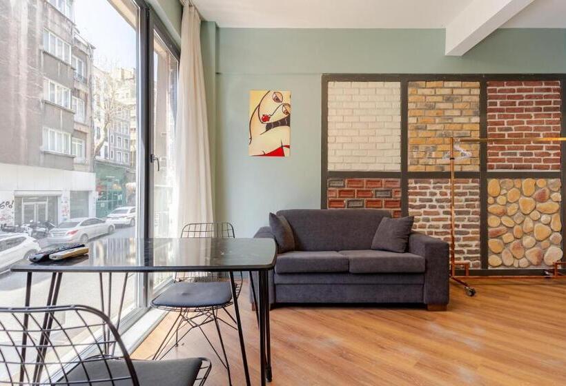 １ベッドルームアパートメント, Comfortable Room Close To Kabataş And Taksim