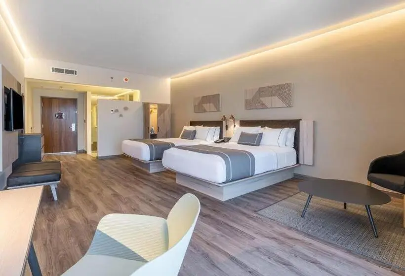 ２ダブルベッドのスタンダードルーム, City Express Plus By Marriott Monterrey Centro