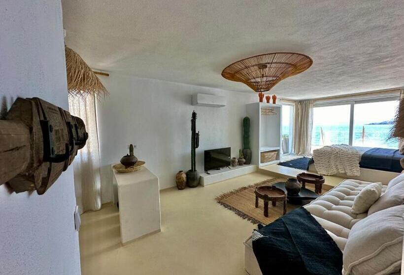 带海景的标准工作室, Casa De Oro Lujo