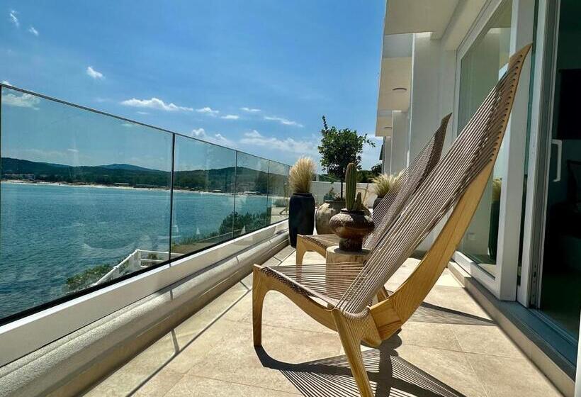 带海景的标准工作室, Casa De Oro Lujo