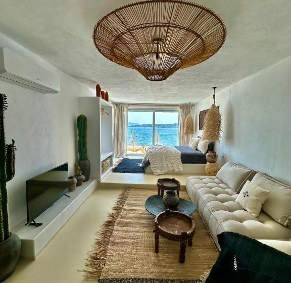 带海景的标准工作室, Casa De Oro Lujo