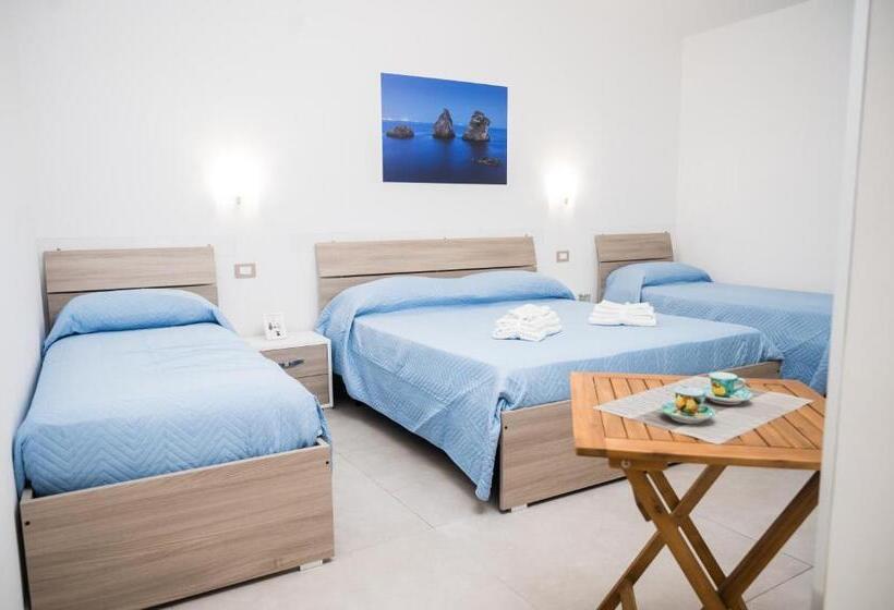 스탠다드 4인용 룸 바다전망, Beb I Due Fratelli