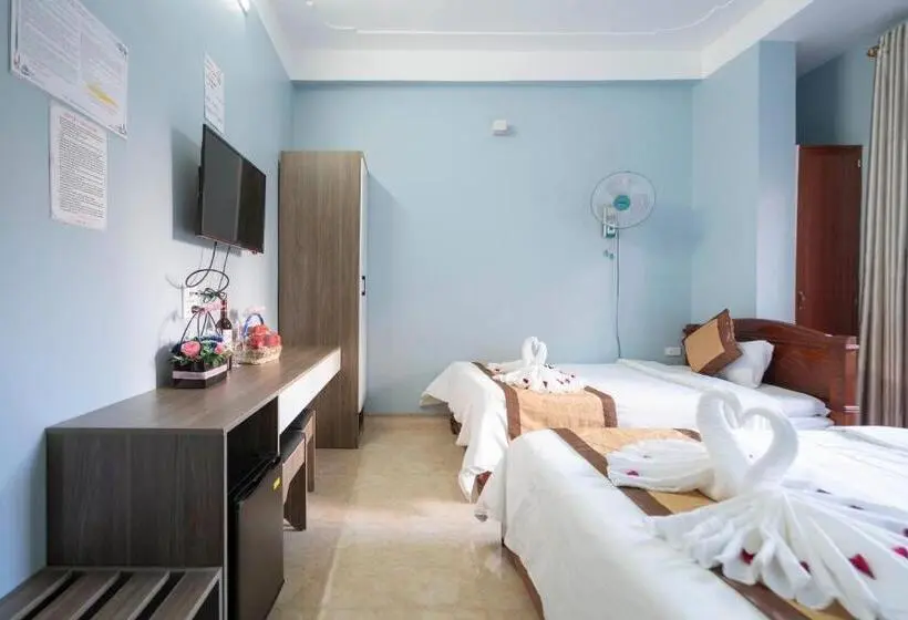 اتاق سوپریور سه تخته, Ha Long Fancy Hostel With Vegetarian And Vegan Restaurant