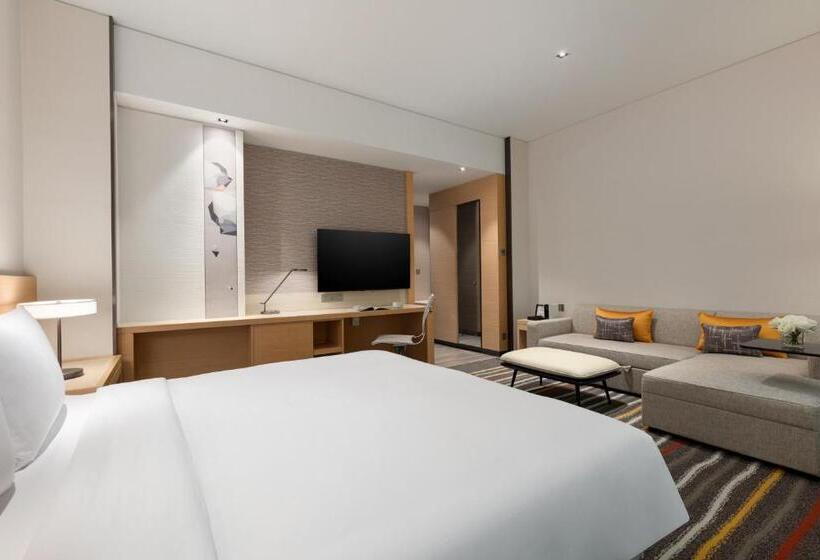 Deluxe Kamer met Kingsize Bed, Fraser Place Wujiaochang Shanghai