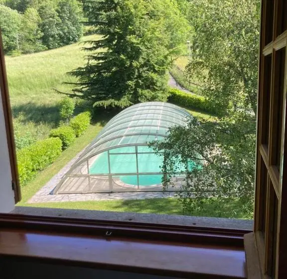 プールの見えるデラックスルーム, Agriturismo La Casa Sul Poggio
