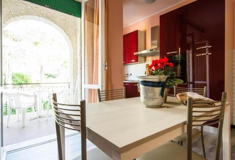 شقة غرفة واحدة مطلة على الحديقة, Liguria Apartments