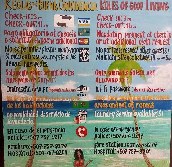 غرفة قياسية, Surfari Bocas