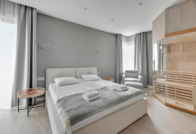 شقة غرفة نوم واحدة مزودة بشُرفة, Grano Hotel Solmarina