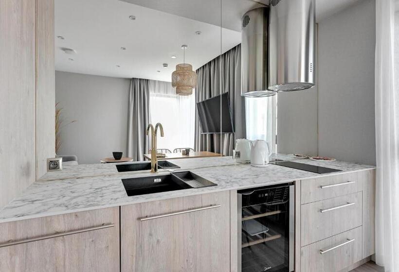 شقة غرفة نوم واحدة مزودة بشُرفة, Grano Hotel Solmarina