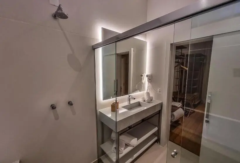 キングサイズベッドのスイートルーム, Mosteiro Hotel De Charme Próximo Ao Vale Dos Vinhedos