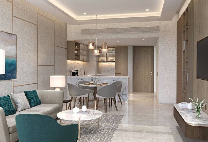 1 Bedroom Apartment City View, Intercontinental Residences Dubai Business Bay, An Ihg