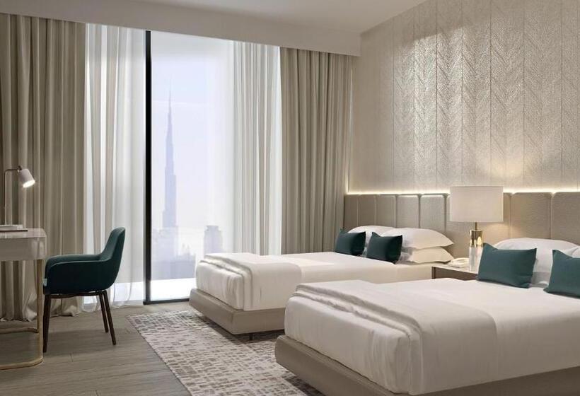 带1个卧室带观景的公寓, Intercontinental Residences Dubai Business Bay, An Ihg