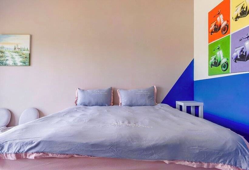 اتاق استاندارد با بالکن و چشم‌انداز دریا, Happiness Ocean View B&b