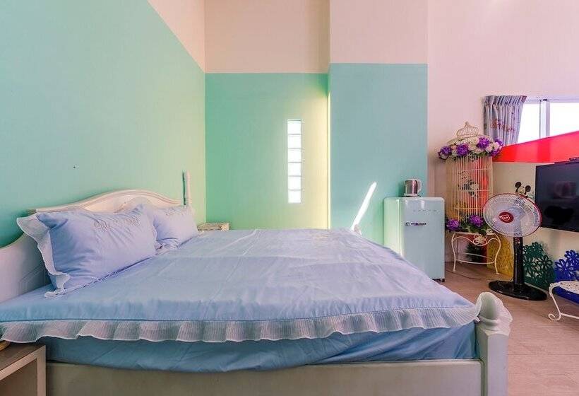 اتاق استاندارد چهار تخته با چشم‌انداز دریا, Happiness Ocean View B&b
