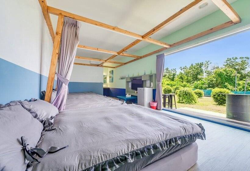 اتاق خانوادگی با چشم‌انداز دریا, Happiness Ocean View B&b