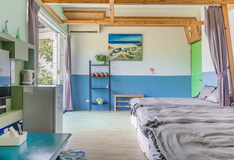 اتاق خانوادگی با چشم‌انداز دریا, Happiness Ocean View B&b