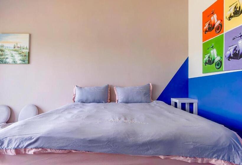 اتاق استاندارد با بالکن و چشم‌انداز دریا, Happiness Ocean View B&b