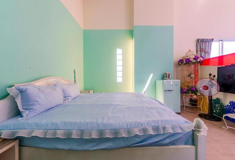 اتاق استاندارد چهار تخته با چشم‌انداز دریا, Happiness Ocean View B&b