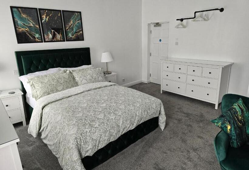 キングサイズベッドのデラックスルーム, Rooms At The Boot And Shoe