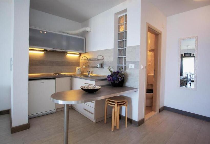 带海景的标准工作室, Apartments And Rooms Hope